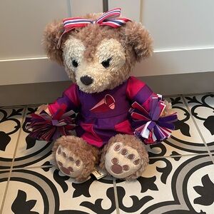 Disney Parks Shellie May cheerleading bear Beautiful condition